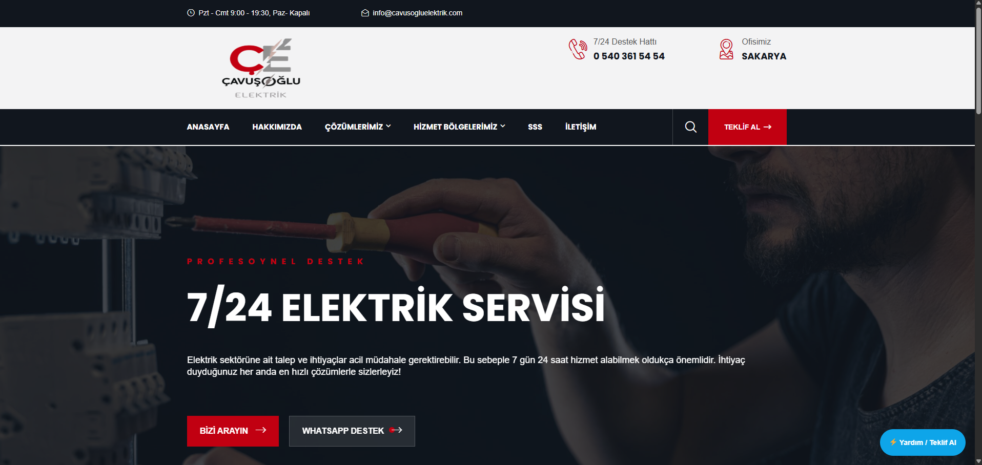 Çavuşoğlu Elektrik Logo