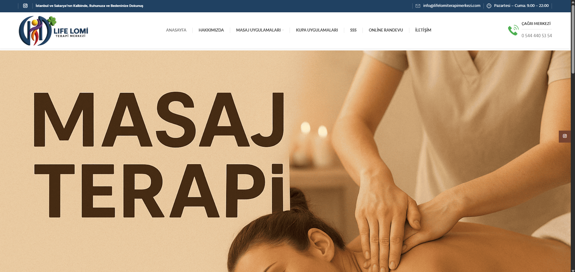 Life Lomi Terapi Merkezi Logo