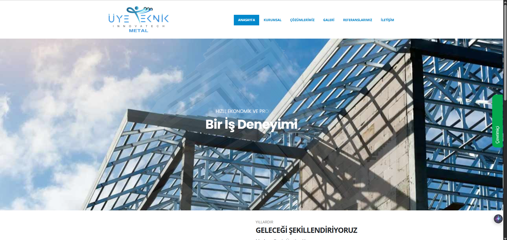 Üye Teknik Metal Logo